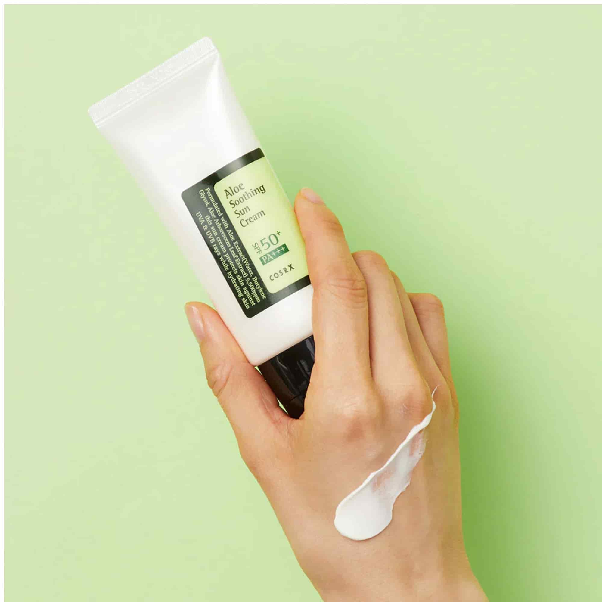 Cosrx Aloe Soothing Sun Cream SPF50+ PA+++ 50ml - Imagen 2