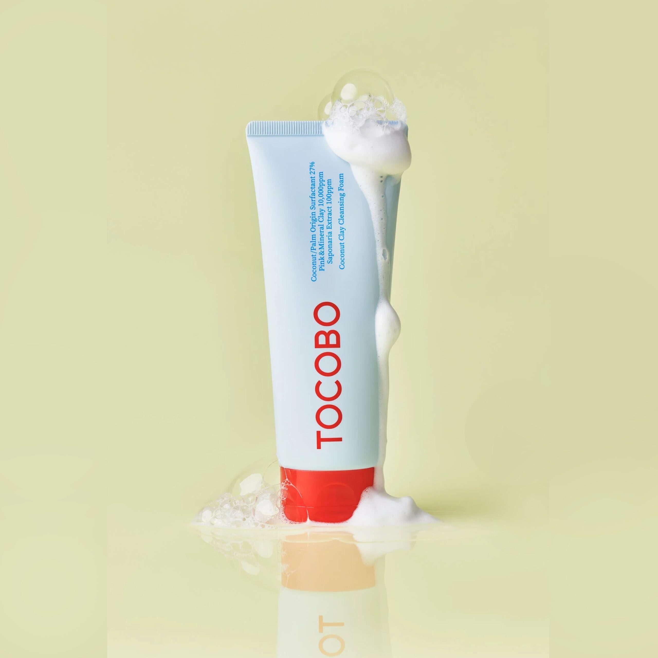 Tocobo Coconut Clay Cleansing Foam 150g - Imagen 3